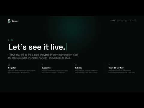 Sigmax demo video thumbnail